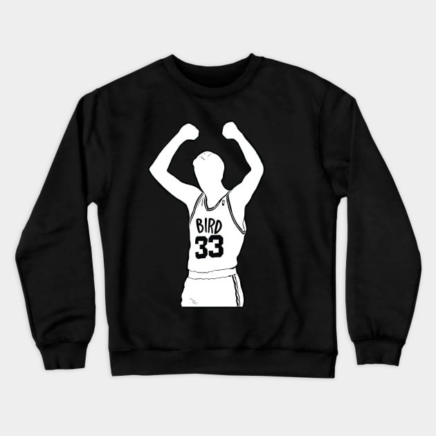 Larry Bird Fan Art Crewneck Sweatshirt by Trendsdk